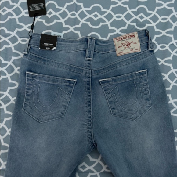 NWT True Religion Jennie Curvy Mid Rise Super Skinny Jean - Picture 4 of 5
